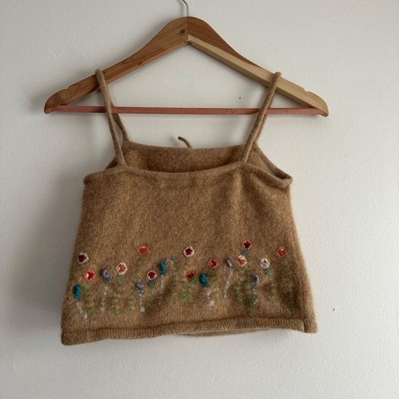 Ralph by Ralph Lauren • Wool Floral Tank Top - Picture 4 of 6